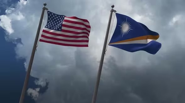 Videohive United States and Marshall Islands flag 35261070