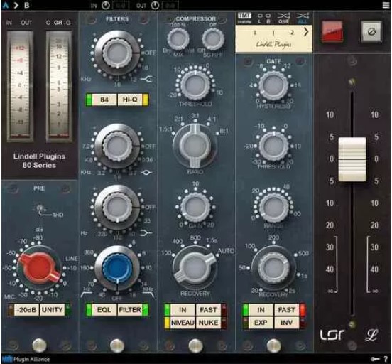 Lindell Audio 80 Series v1.0.3 [WiN, MacOSX]