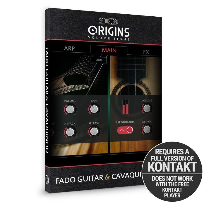 Sonuscore Origins Vol.8: Fado Guitar and Cavaquinho [KONTAKT]