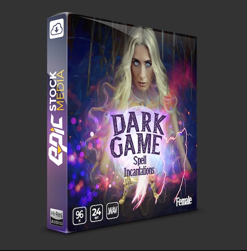 Epic Stock Media Dark Game Spell Incantation Voices Female [WAV]