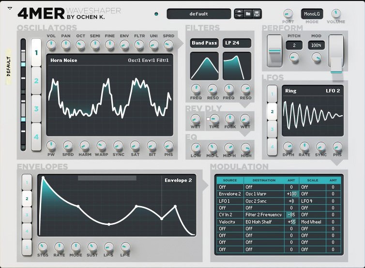 Reason RE Ochen K 4MER WaveShaper Synth v1.0.3 [WiN]