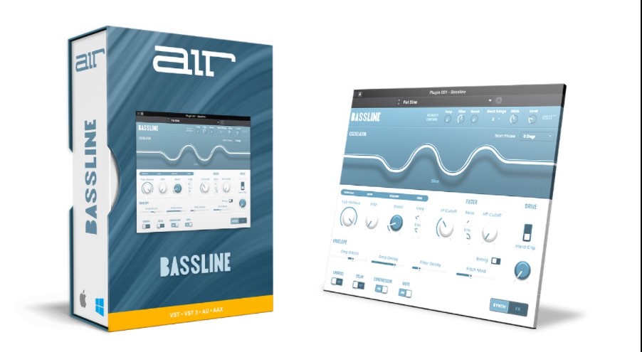 AIR Music Technology Bassline v1.0.1 [WiN]