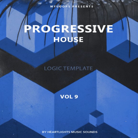 Heartlights Music Sounds Progressive House Template Vol.9 [DAW Templates]