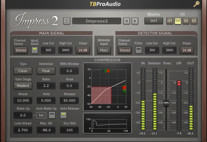 TBProAudio Impress2 v2.0.9 [WiN, MacOSX]