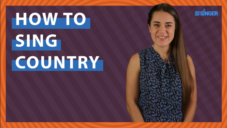 30 Day Singer How to Sing Country [TUTORiAL]