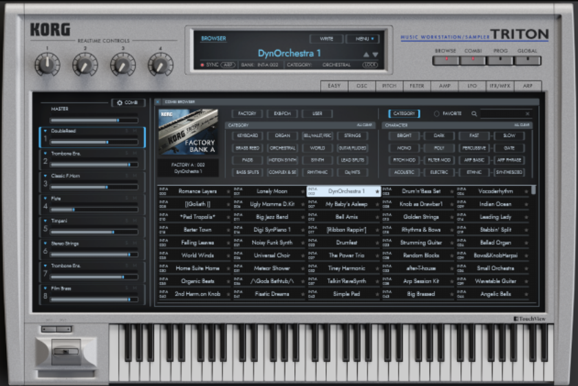 KORG TRITON v1.3.7 / v1.3.3 [WiN, MacOSX]