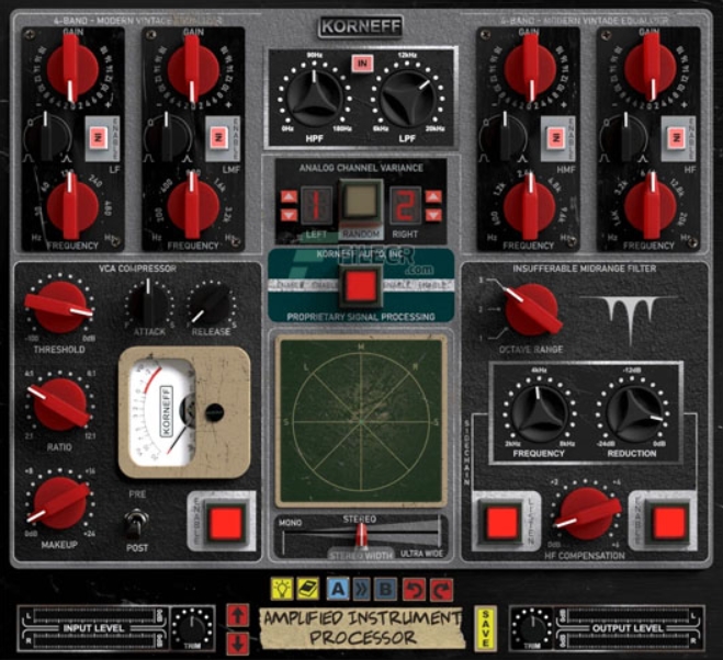 Korneff Audio Amplified Instrument Processor v1.2.1 [WiN]