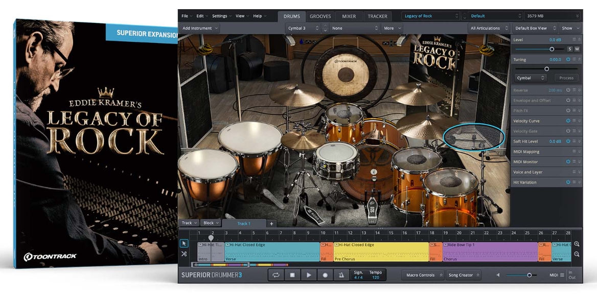 Toontrack Legacy Of Rock SDX v1.0.1 [Superior Drummer]