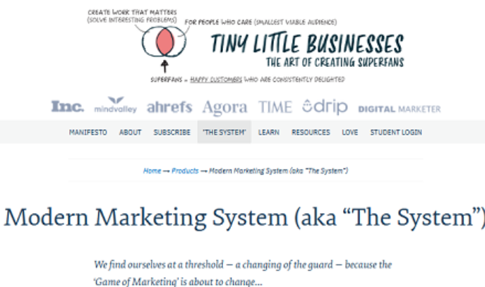 André Chaperon – Modern Marketing System