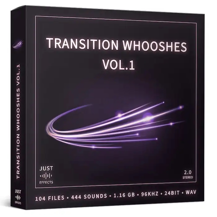 Just Sound Effects Transition Whooshes Vol.1 [WAV]