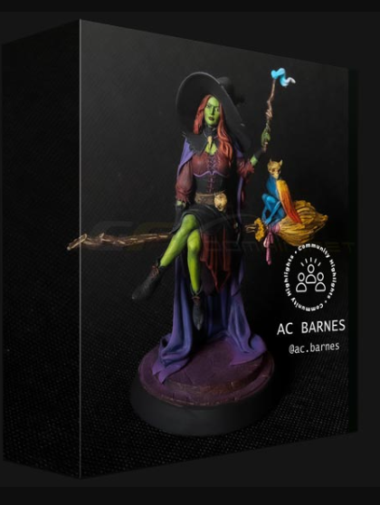 MORGAN THE HEX WITCH AND SCHRODIE 3D PRINT MODELS