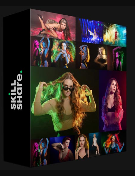 SKILLSHARE – USING COLORED GELS IN YOUR PHOTOGRAPHS ADDING IMPACT AND PANASHE TO YOUR IMAGES