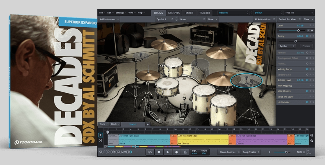 Toontrack Decades SDX v1.0.1 [Superior Drummer]