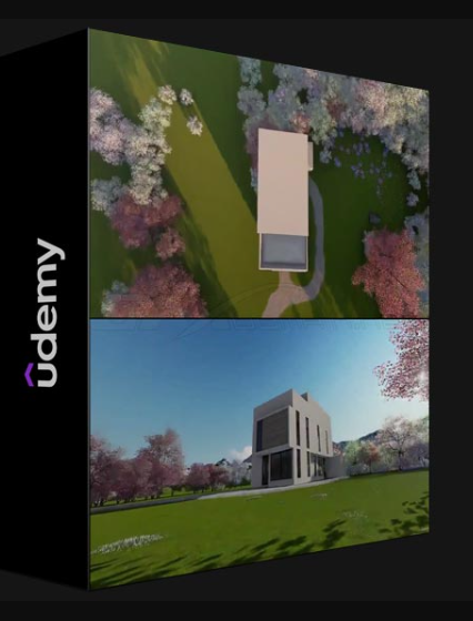 UDEMY – 3DS MAX & LUMION – MODERN VILLA MODELING & RENDERING COURSE