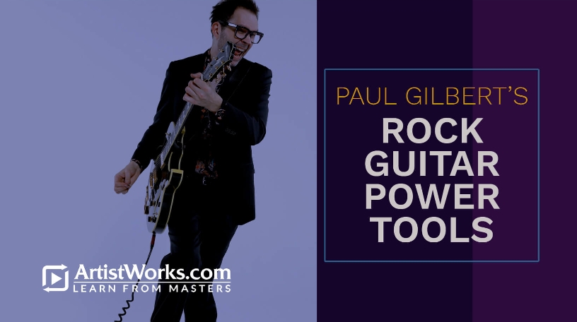 Truefire Paul Gilbert's Rock Guitar Power Tools [TUTORiAL]