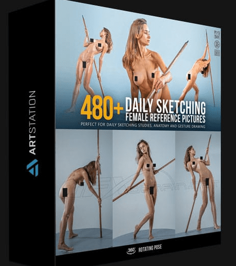 ARTSTATION – 480+ DAILY SKETCHING FEMALE REFERENCE PICTURES