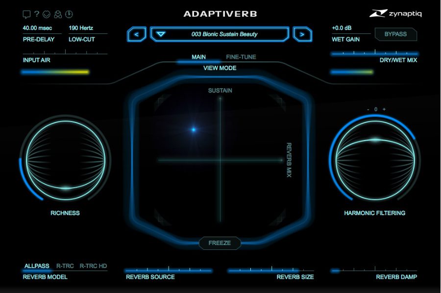 Zynaptiq ADAPTIVERB v1.4.0 [WiN]