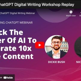 Ship30For30 – ChatGPT Digital Writing Mini-Course Download 2023 (Premium)