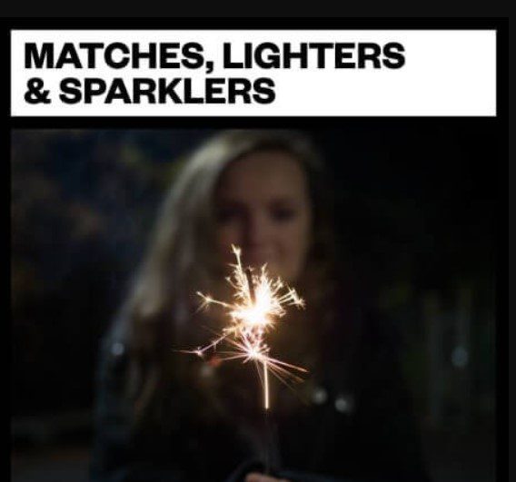 Big Room Sound Matches, Lighters and Sparklers 