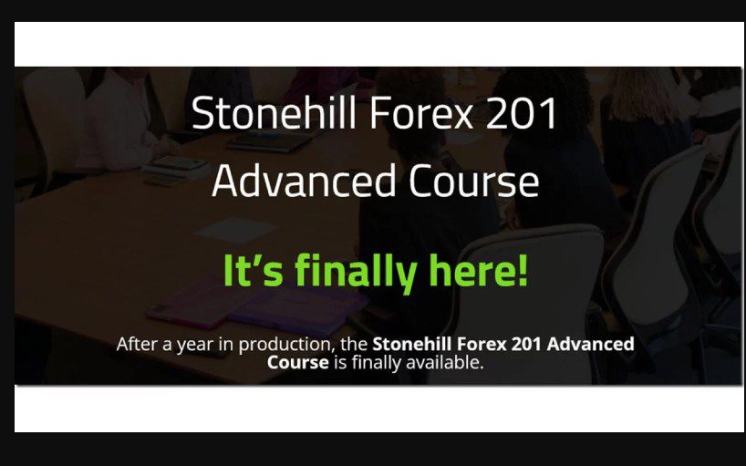 Stonhill Forex 201 Advanced Course