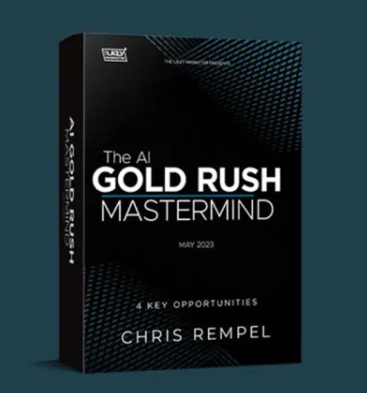 The Lazy Marketer – The AI Gold Rush Mastermind