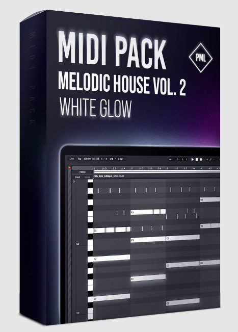 Production Music Live MIDI Pack Melodic House Vol.2 White Glow