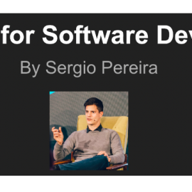 Sergio Pereira – ChatGPT for Software Developers (Premium)