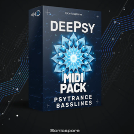 Sonicspore DEEPSY Psytrance Basslines (Premium)